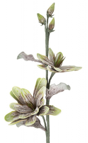 Floare artificiala din plastic si metal, ø 25 x H98 cm, Magnolia C Mauro Ferreti - Img 2