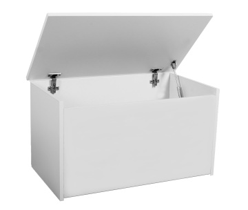 Ladă pentru jucării DARIA – 73x40x42 cm – Alb - Img 2