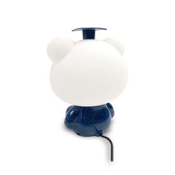 Lampa de veghe pentru copii Cute Pet Bear 2, 1x E14 / 7W / 12V, alb / albastru, Kelektron - Img 3