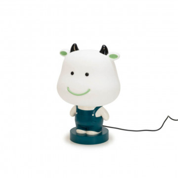 Lampa de veghe pentru copii Cute Pet Cow 1, 1x E14 / 7W / 12V, verde, Kelektron - Img 2