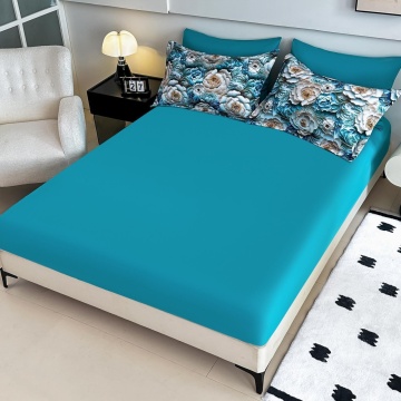 cearceaf cu elastic turcoaz finet jojo home