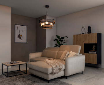 Lustre suspendate Orabela – Negru – prezentare secundară de catalog