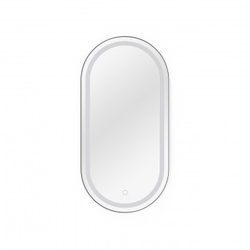 Oglinda ovala, 50x100x4 cm, Robienti, Eltap - Img 1