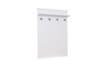 Panou cuier GALINEO 04 – 99x22x143.5 cm – Alb