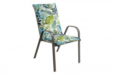 Perna scaun cu spatar Alcam, Midsummer, 105x48x3 cm, microfibra matlasta, Jungle - Img 1