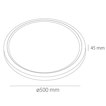 Plafoniera LED 64W, Argintiu, Slimlux, Kelektron - Img 4