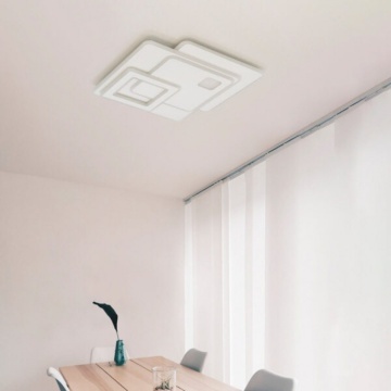 Plafonieră Retro Kelektron 75W albă, lumină 3500K-6500K, corp 40x40 cm și protecție IP20