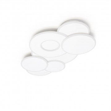Plafoniera LED 98W, 86 x 50 cm, Alb, Belinus, Kelektron