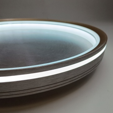 Plafoniera LED Albanel, 90W, 3150 lm, Auriu Roz Periat, Kelektron – cadru alternativ al produsului