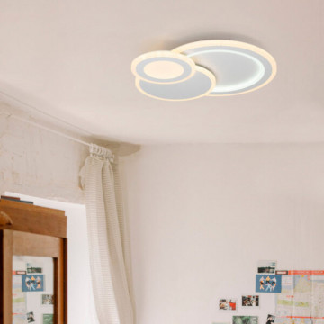 Plafoniera LED Belinus, 50 x 39.5 cm, Alb, Kelektron - Img 3