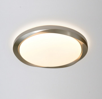 Plafoniera LED Sunna, dimabil, cu telecomanda, sampanie, lumina calda / rece / neutra, Kelektron - Img 5