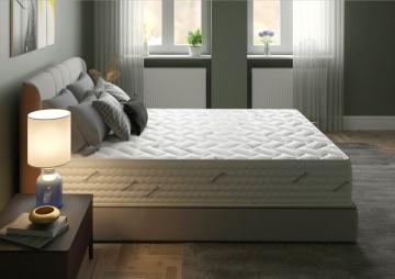 Saltea cu arcuri Pocket Somnomed Comfort Fit HoReCa 180x200, înălțime 30 cm, spumă cu memorie, husa tratament antiacarieni, fermitate mediu-tare - Img 7