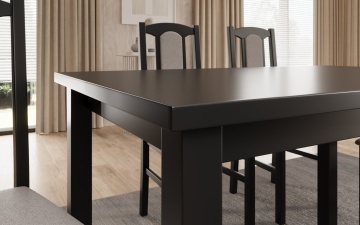 Scaun Chair Vos VII – 43x40x96 cm – Alb / Opium 99 - Img 3