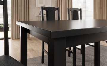 Scaun Chair Vos VII – 43x40x96 cm – Nuc închis / Opium 85 - Img 3