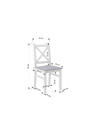 Scaun tapitat, Chris, ADRK Furniture – imagine de ansamblu a produsului