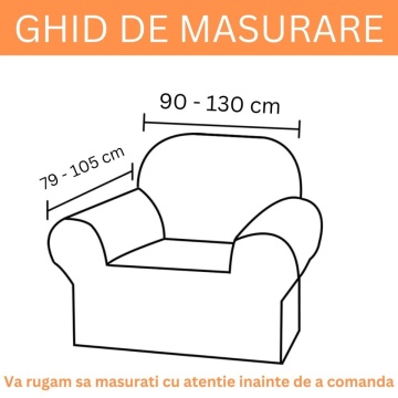 Set huse elastice, canapea 3 locuri + 2 fotolii, cu brate, negru, SHEJ-48 – fotografie de produs pe fundal neutru
