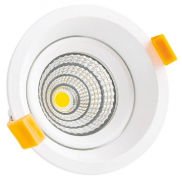 Spot incastrat COB Essential RC, alb, Max 9W, lumina neutra, Kelektron – imagine secundară de catalog