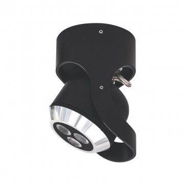 Spot LED Periscope, negru, lumina scazuta, Max 3W, Kelektron - Img 2