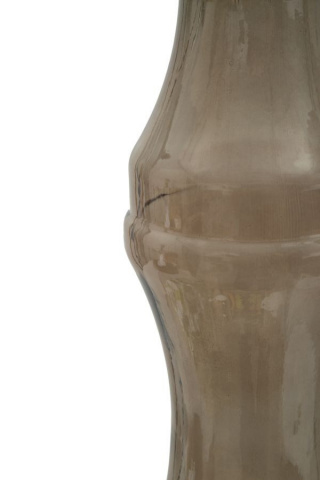 Suport de lumanare maro din sticla reciclata, ø 22 x h75 cm, Brown Mauro Ferreti - Img 3
