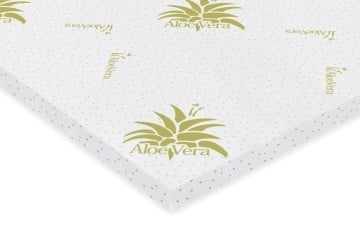 Topper saltea Green Future Aloe Vera Free Air Memory 160x200 cm - Img 5