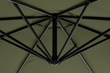 Umbrela de gradina verde olive din poliester si metal, ∅ 300 cm, Texas Bizzotto - Img 7