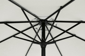 Umbrella de soare, alba, 300 cm, Kalife, Yes - Img 4