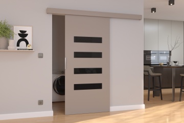 Ușă glisantă montată pe perete FORLI – 76x205 cm – Cașmir - Img 2