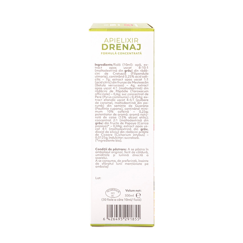 Apielixir Drenaj 30 de fiole