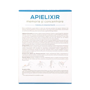 Apielixir memorie și concentrare 10 fiole x 10 ml - Img 2