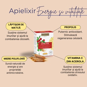 Pachet Apielixir energie 20+10 fiole x 10ml - Img 3