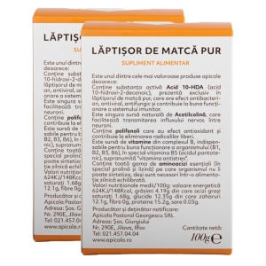 Pachet lăptișor de matcă 100g + 100g - Img 3