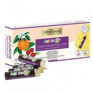 Apijunior Tonic imunitate copii 10 fiole x 10 ml - Img 1