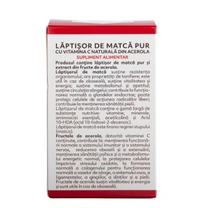 Lăptișor de matcă cu vitamina C naturală din Acerola 10g - Img 2