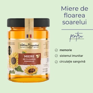 Miere de floarea-soarelui 400g - Img 4