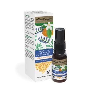 Spray de gât forte cu propolis 20ml