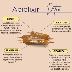 Apielixir Detox 30 de fiole - Img 3