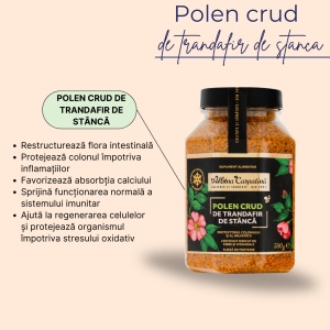 Polen crud de trandafir de stâncă 500g - Img 4