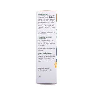 Spray de gât forte cu propolis 20ml - Img 2