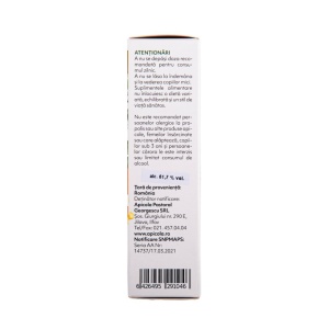 Tinctură de propolis purificat 95% 30ml - Polifenoli min. 15% - Img 4