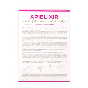 Apielixir rezistență la stres și bună dispoziție 10 fiole - Img 2