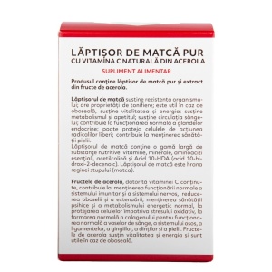 Lăptișor de matcă cu vitamina C naturală din Acerola 100g - Img 2