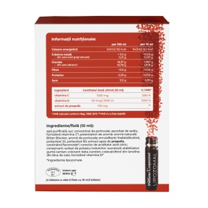 Lipozomal Propolis 100mg, Vitamina C 1000mg, D3 2000ui - 20 fiole - Img 5