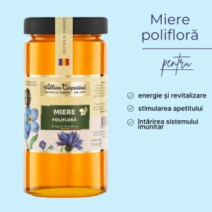 Miere polifloră 700g - Img 4
