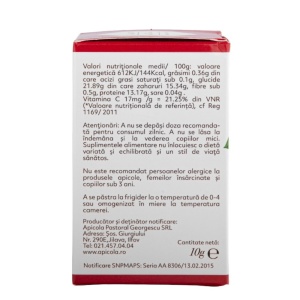 Lăptișor de matcă cu vitamina C naturală din Acerola 10g - Img 3