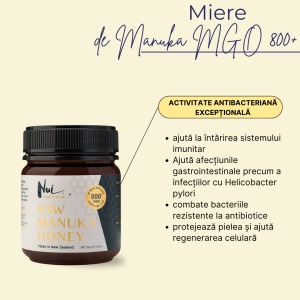 Miere de Manuka Nui MGO 800+ - 250G - Img 3