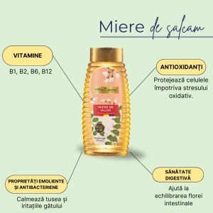 Miere de salcâm 500g - Img 5