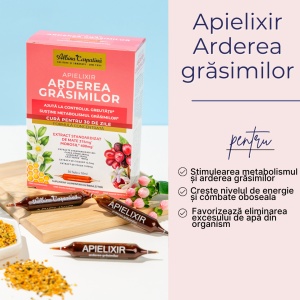 Apielixir Arderea grăsimilor 30 de fiole - Img 2