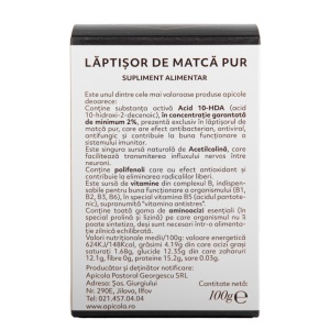 Lăptișor de matcă 2% 10-HDA 100g - Img 2