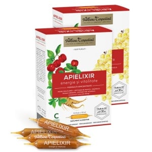 Pachet Apielixir energie 20+10 fiole x 10ml - Img 1