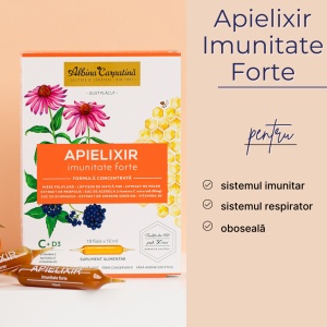 Apielixir imunitate forte 20 fiole x 10ml + 10 fiole - Img 2